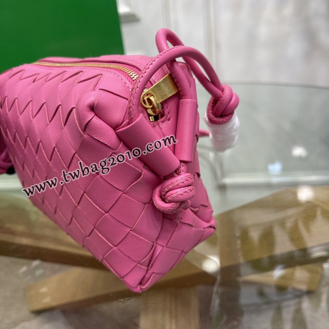 Bottega veneta高端女包 98090 寶緹嘉新款編織小方包 BV經典款編織小號肩背女包  gxz1310